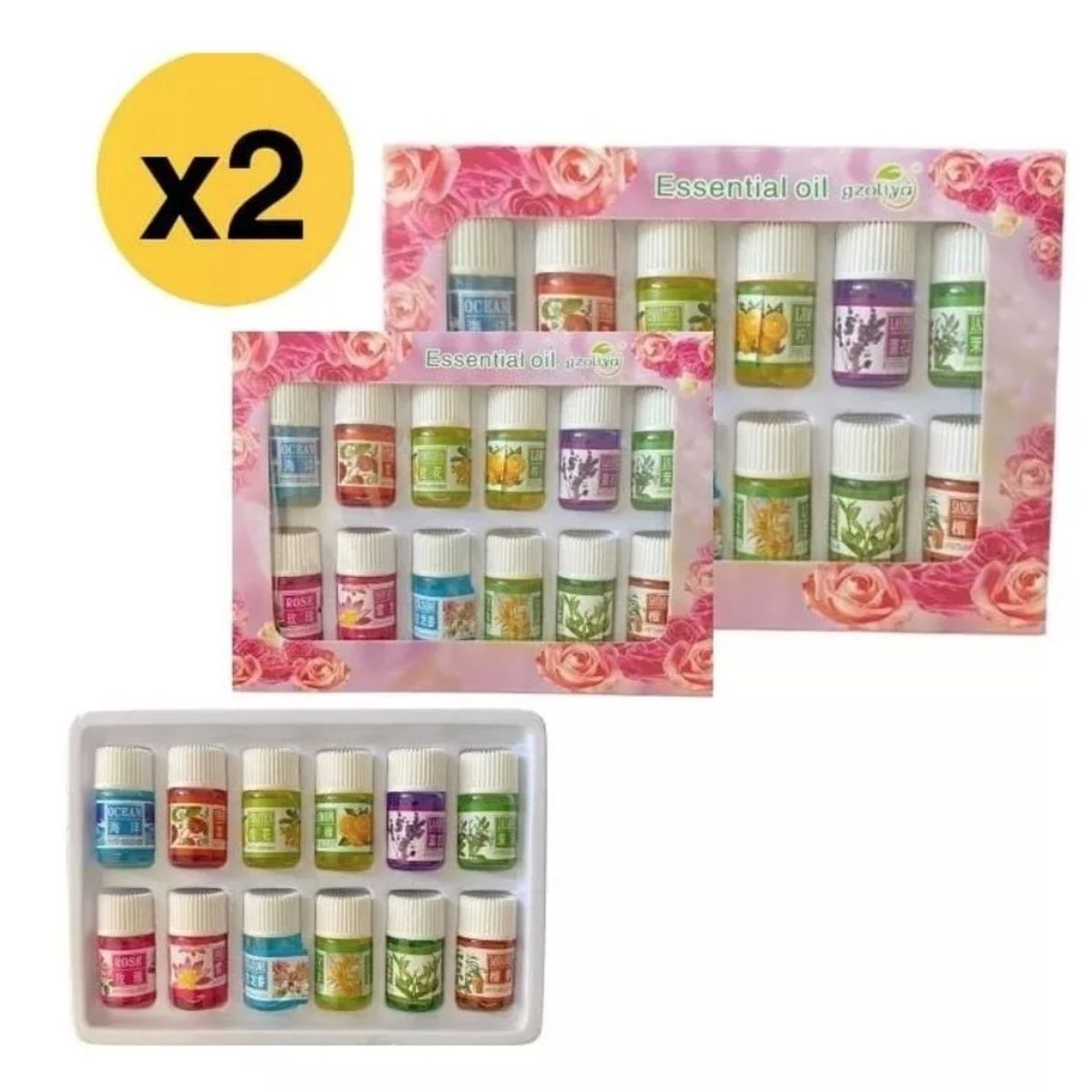 GENERICO - Pack 24 Esencias De Aceite Para Humidificador