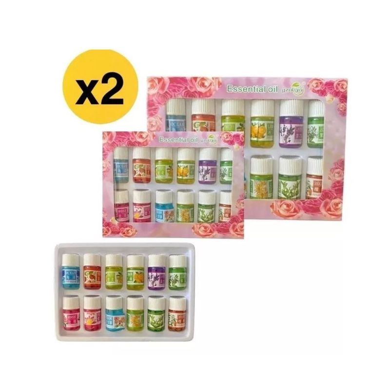 GENERICO - Pack 24 Esencias De Aceite Para Humidificador