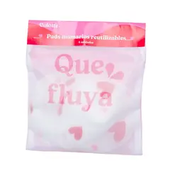 CULOTTE - 4 Protectores Lactancia Pads Mamarios Reutilizables