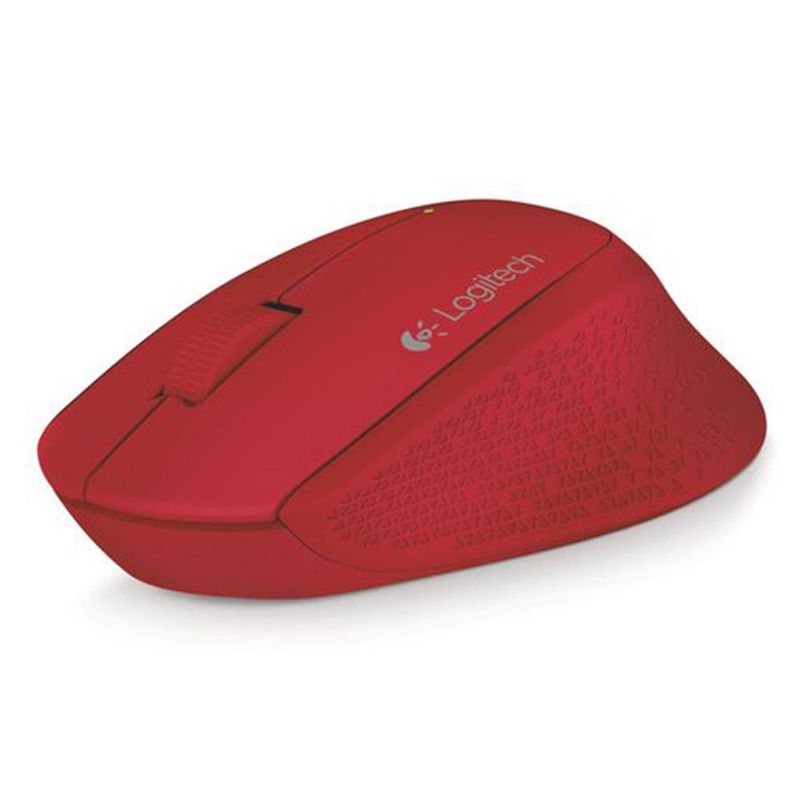 LOGITECH - MOUSE INALAMBRICO USB LOGITECH M280 ROJO