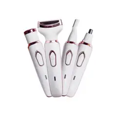 GENERICO - Depiladora Para Mujer 4 En 1 Recargable Bikini Nariz Cejas