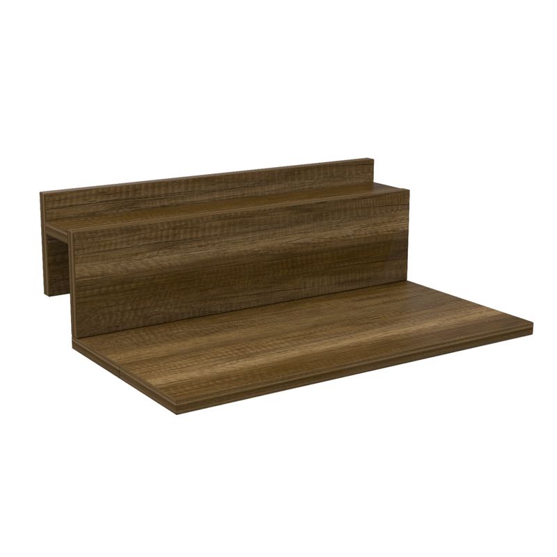 FMFURNITURE - Escritorio - Café Oscuro 36.3x78x55.1 cm