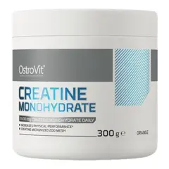 OSTROVIT - Creatina monohidratada - 300 gramos - Naranja - 60 servicios