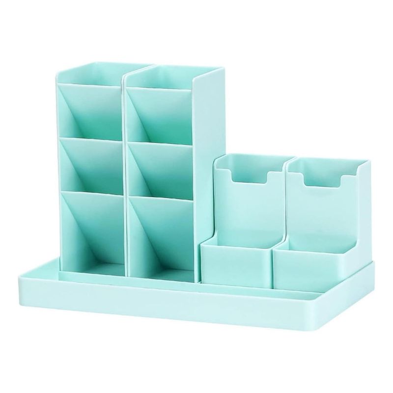 IMPORTCLICK - Organizador Escritorio Portalápices Plumones Menta - Menta