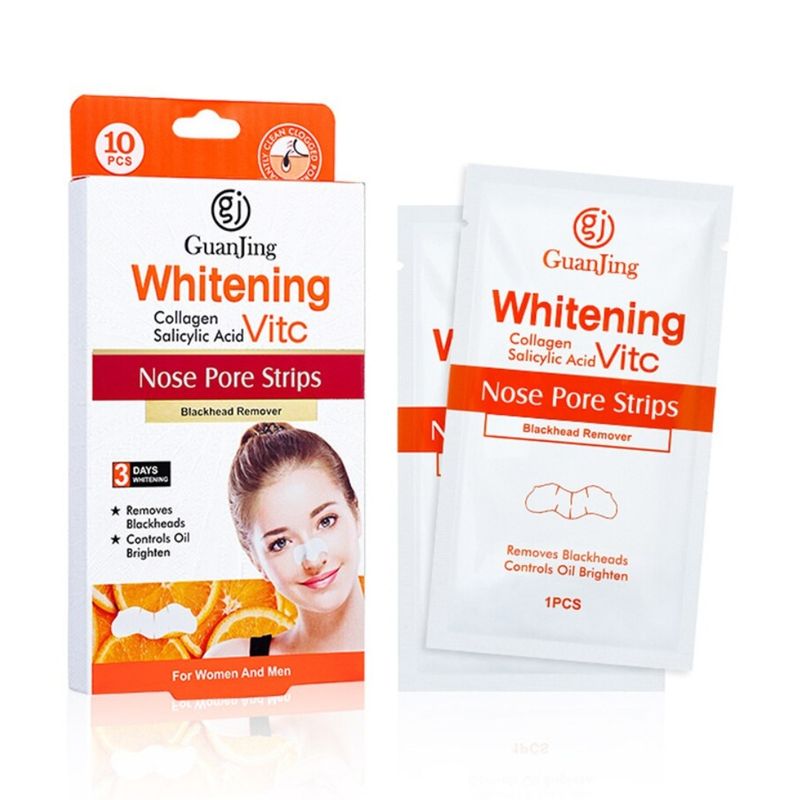 GENERICO - Mascarilla Nasal Elimina Puntos Negros Vitamina C 10 Pcs