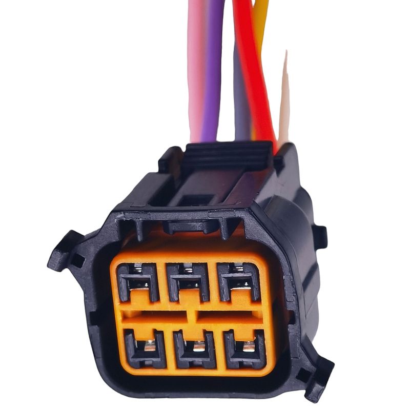 GENERICO - Enchufe conector Para Foco Kia Morning 6 Pines