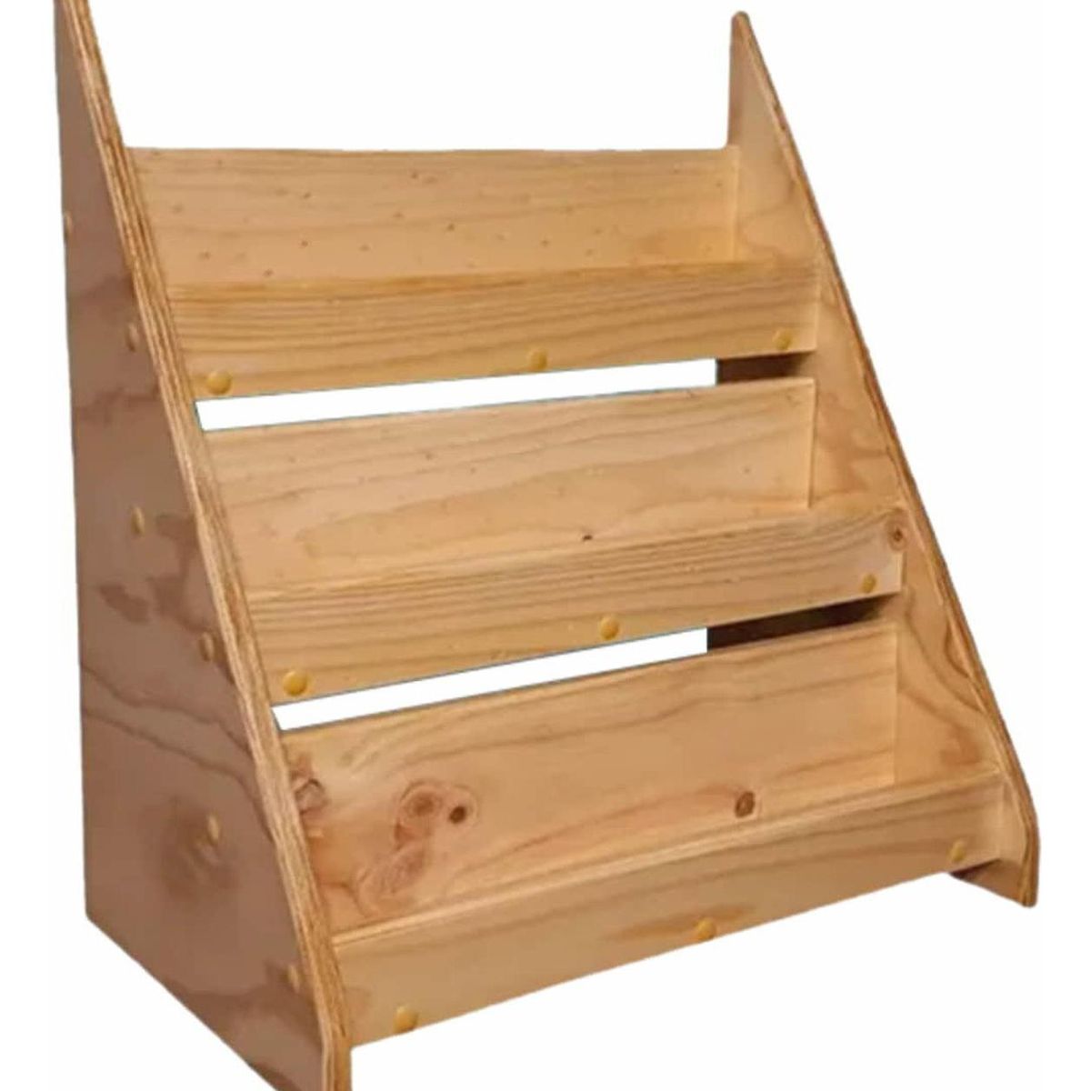 IMPORTCLICK - Librero 3 Niveles Niños Madera 54x3x5 CM - Café