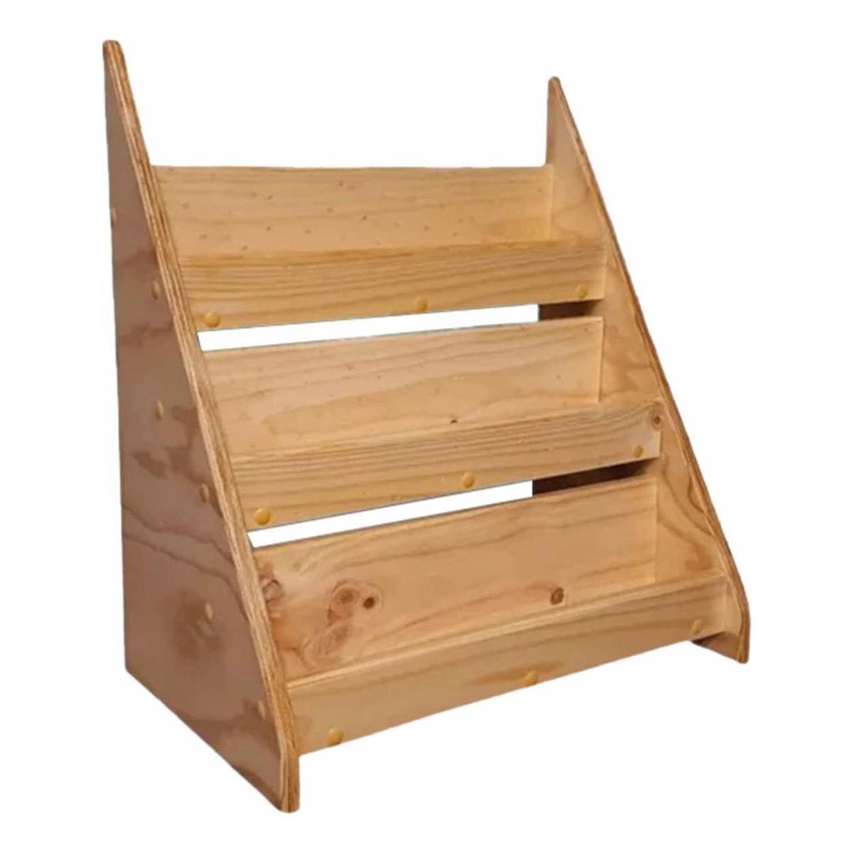 IMPORTCLICK - Librero 3 Niveles Niños Madera 54x3x5 CM - Café