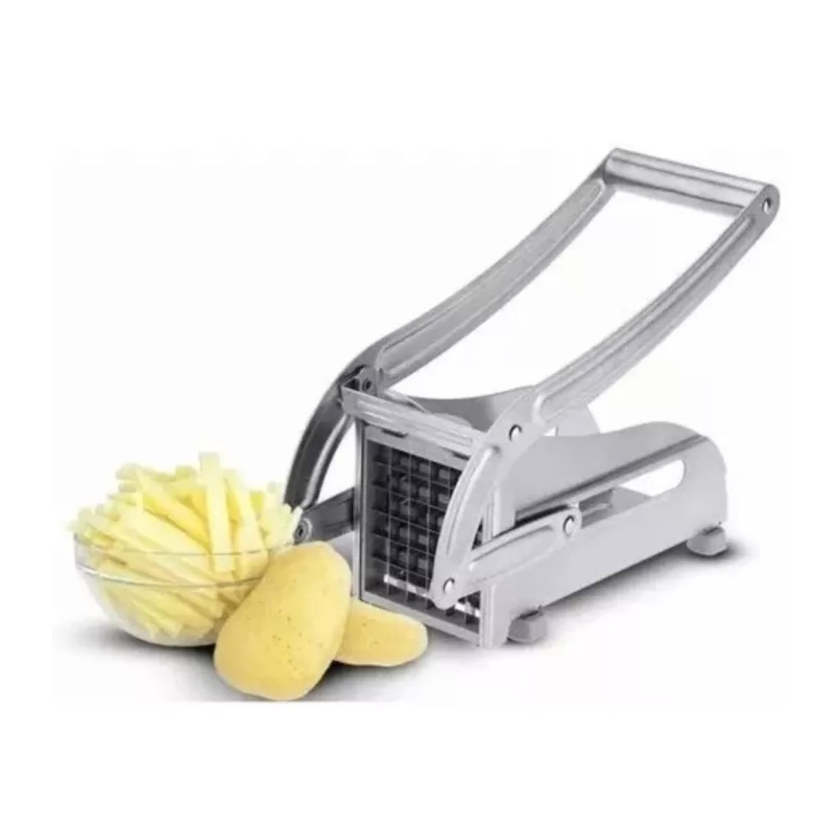 GENERICO - Cortador De Papas Fritas Vegetales Acero Inoxidable