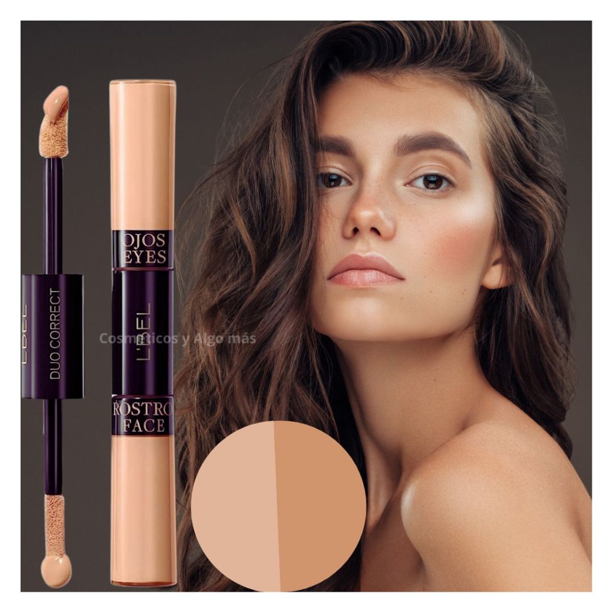 GENERICO - Corrector Facial Duo Correct Efecto tratante LBEL