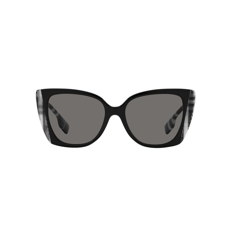 BURBERRY - Anteojos De Sol Burberry BE4393 Meryl Negro Mujer