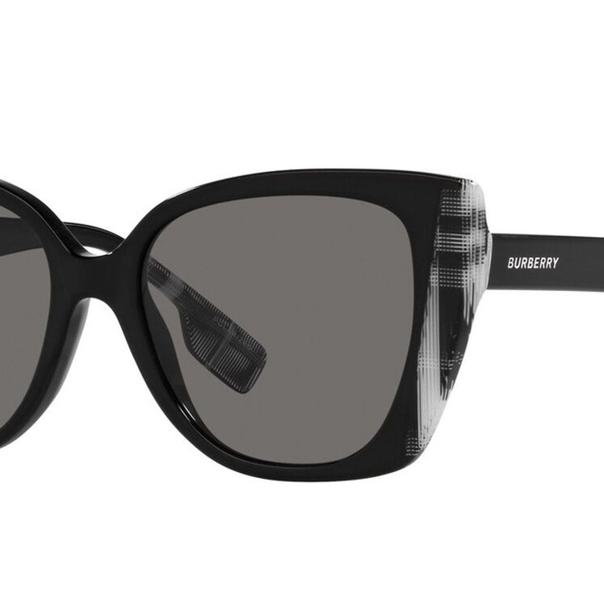 BURBERRY - Anteojos De Sol Burberry BE4393 Meryl Negro Mujer