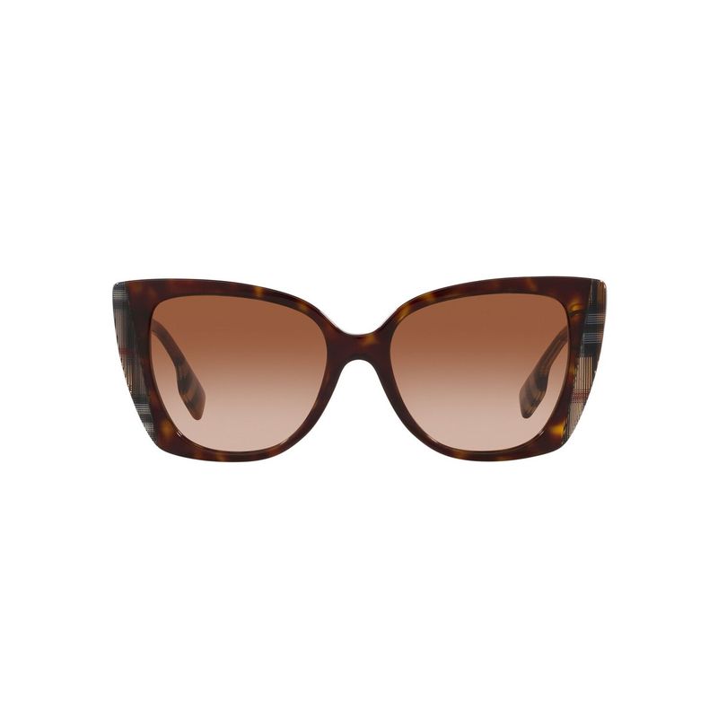BURBERRY - Anteojos De Sol Burberry BE4393 Meryl Café Mujer