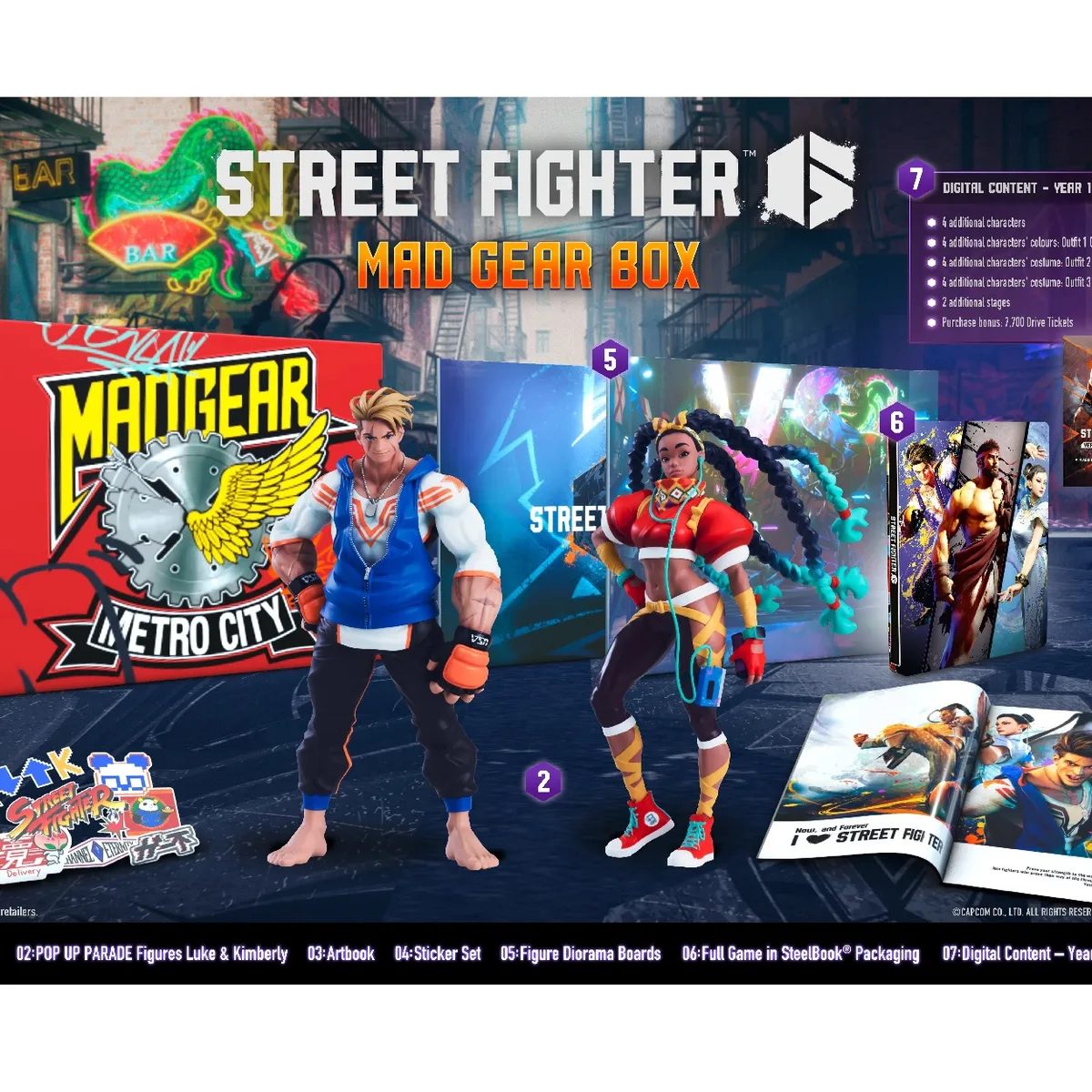 SONY - Street Fighter 6 Collector's Ed.- Ps5 Físico - Sniper