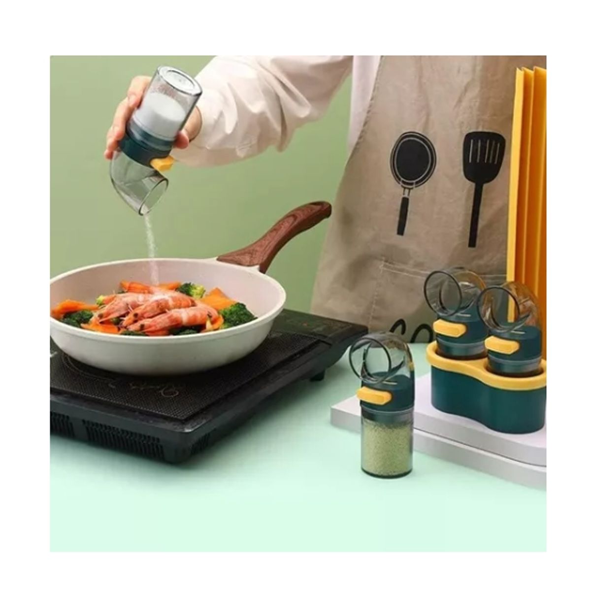 OFERTABKN - Botellas Dispensador De Especias De Cocina Sal Salsas