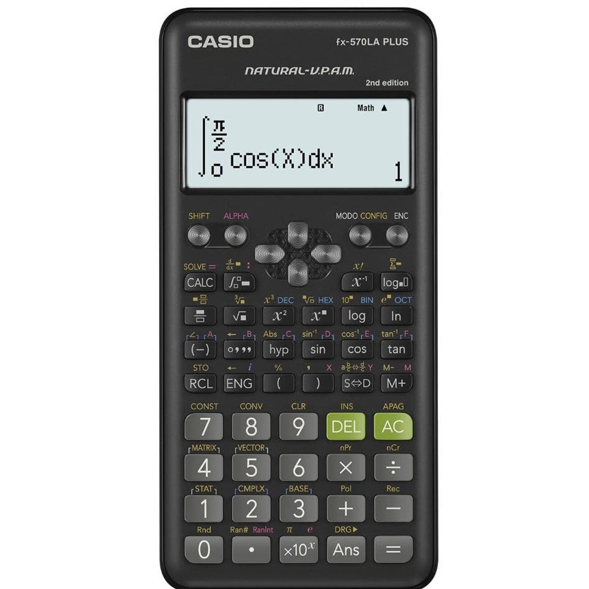 CASIO - CALCULADORA CIENTIFICA CASIO FX-570LAPLUS2