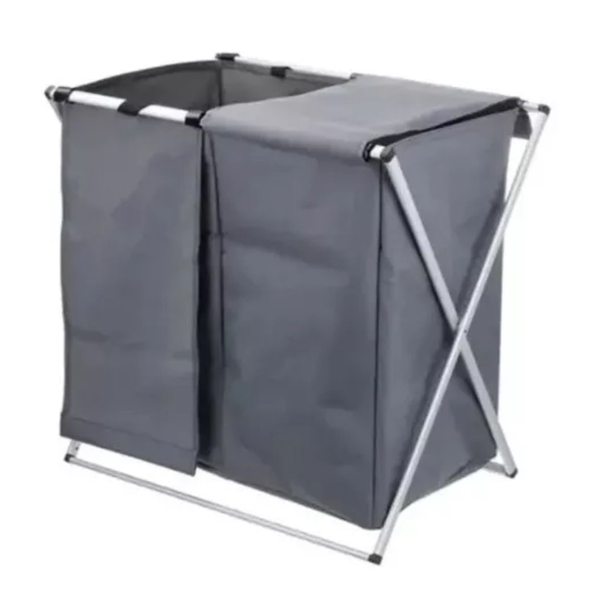 GENERICO - Cesta Canasto Plegable Almacenamiento Ropa Sucia Doble Xl GRIS