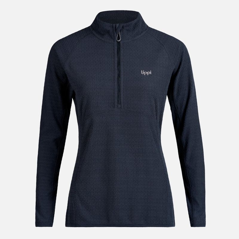 LIPPI - Poleron Mujer Jacaranda Nano-F 14 Zip Azul Marino Lippi