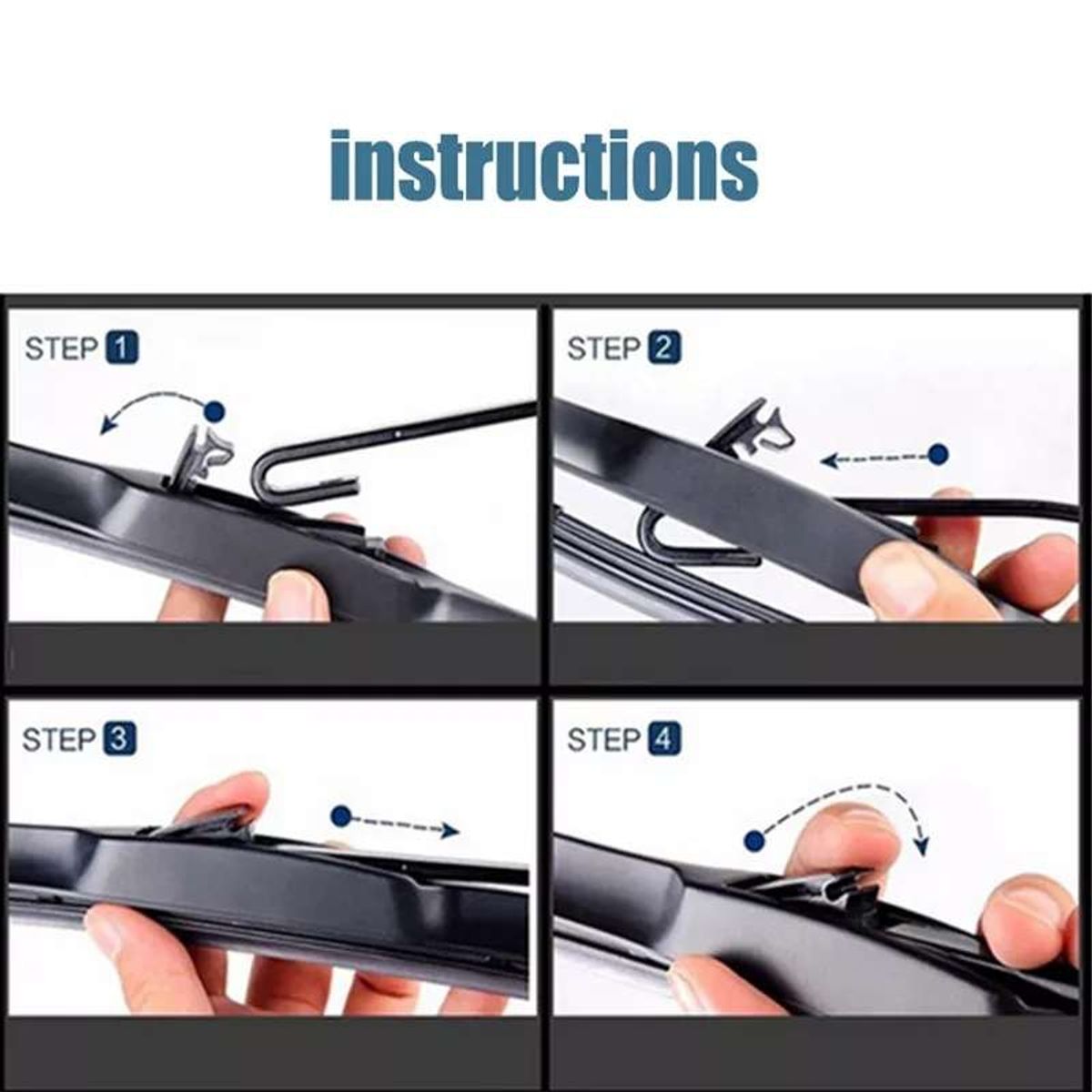 GENERICO - Kit Plumillas Limpiaparabrisas Nissan Qashqai J10