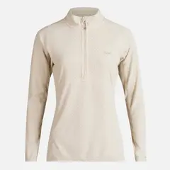 LIPPI - Poleron Mujer Jacaranda Nano-F 14 Zip Crema