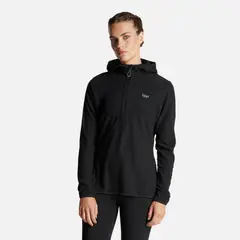 LIPPI - Poleron Mujer Jacaranda Nano-F 14 Zip Hoody Negro Lippi.-