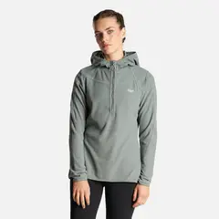 LIPPI - Poleron Mujer Jacaranda Nano-F 14 Zip Hoody Jade