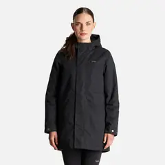 LIPPI - Chaqueta Mujer Peumo Canvas Hoody Jacket Negro