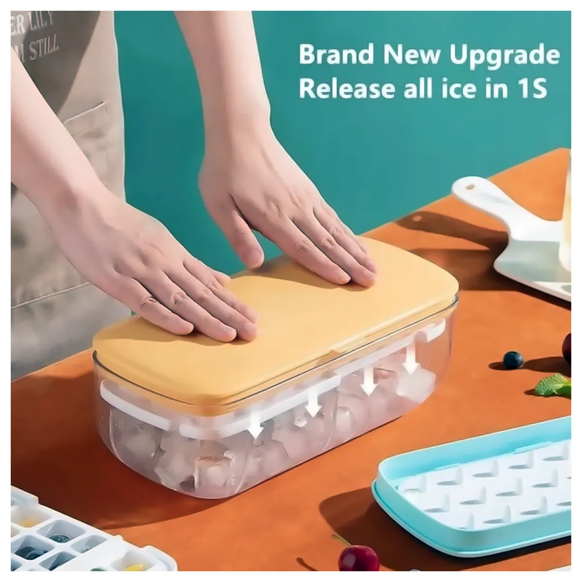 GENERICO - Hielera Cubetera Flexible Silicona Tragos Coctel Bebidas