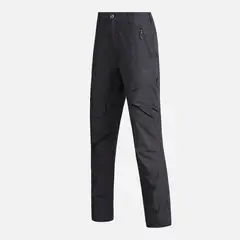 LIPPI - Pantalon Mujer Pioneer Q-Dry Pants Negro