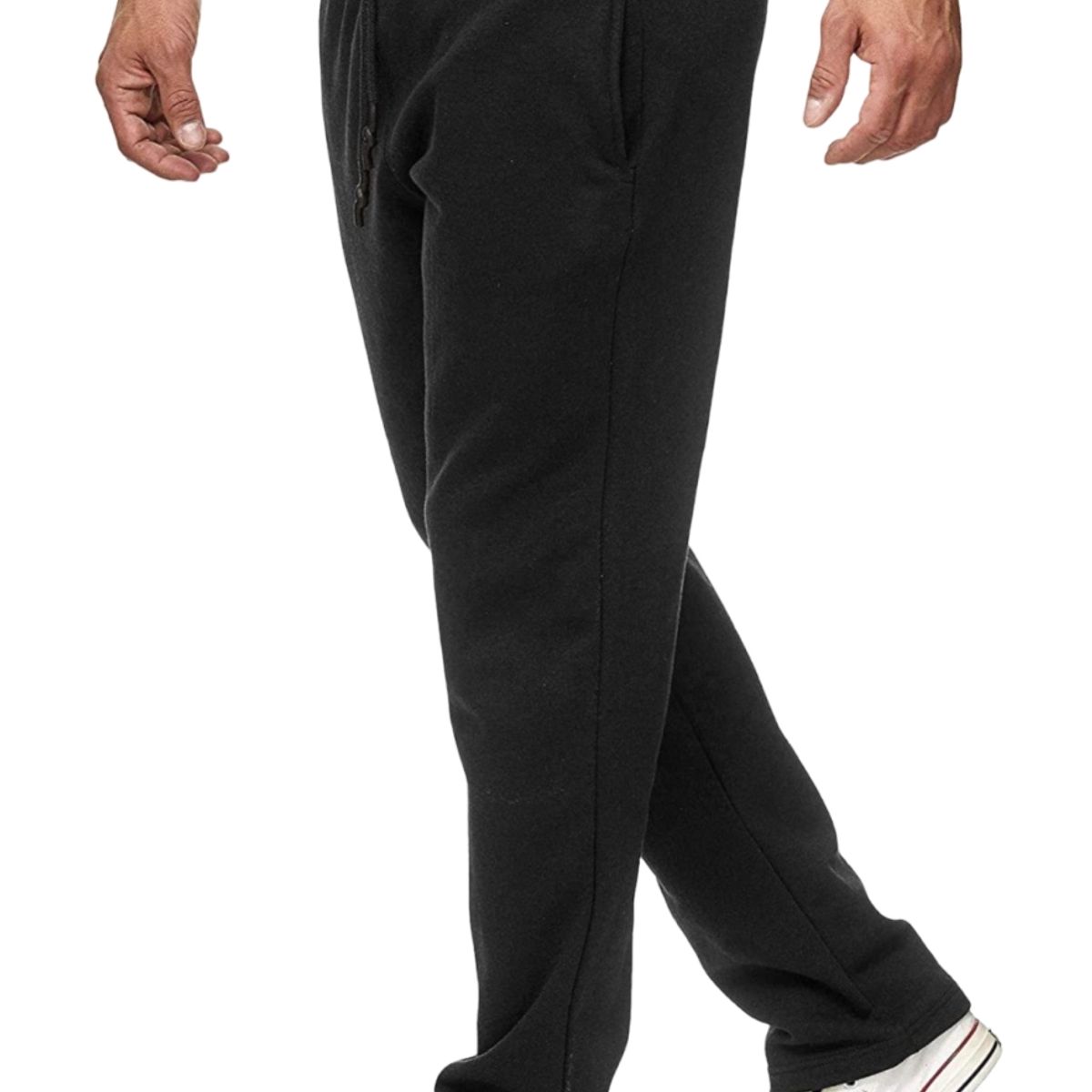 U ESENCIALES - Pantalon de Vestir Basic Clásico Negro U Esenciales