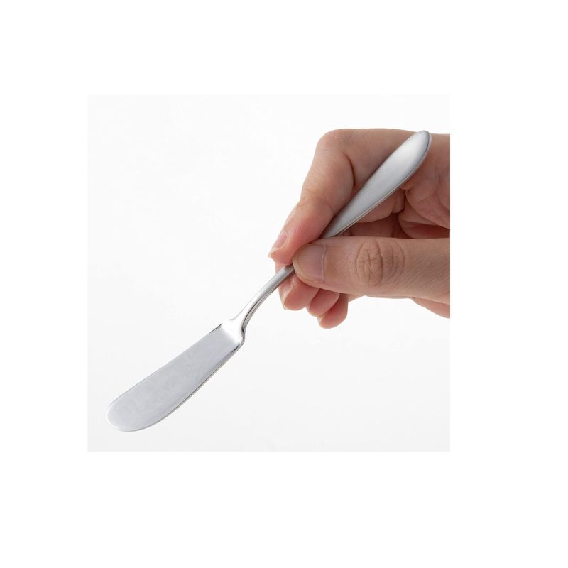 GENERICO - Cuchillo Para Mantequilla Acero Inoxidable Premium 16cm X3
