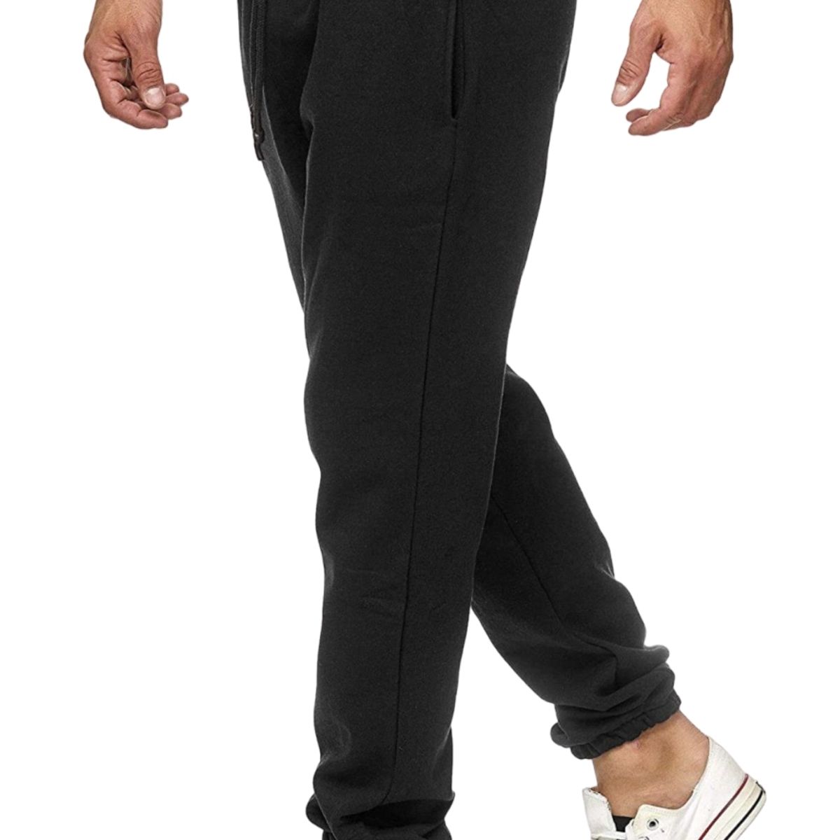 UNIFORMA - Pantalon Buzo Jogger Negro Uniforma