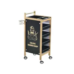 GENERICO - Carro Ayudante Organizador Peluquería Barbería Gms