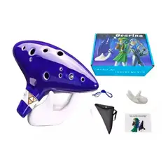 GENERICO - Ocarina De Cerámica Zelda Base + Funda