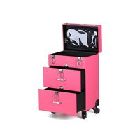 Maleta Multiuso Rosada Manicure Tabby Maquillaje Gms