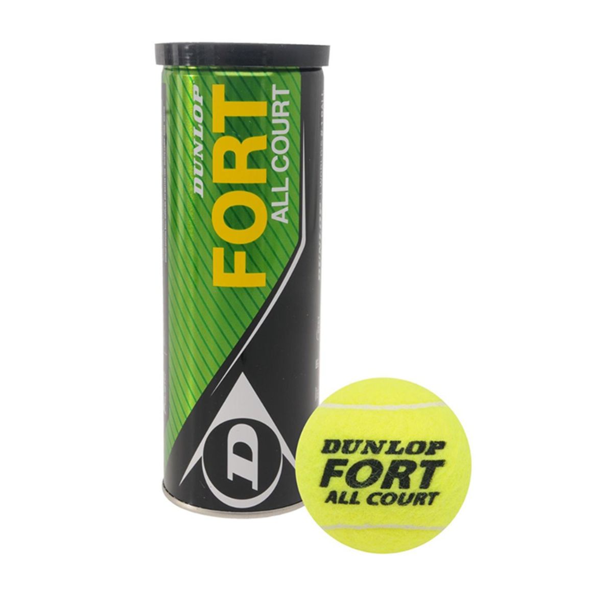 DUNLOP - Pelota De Tenis Dunlop Fort Profesional All Court Lata X3 DUNLOP