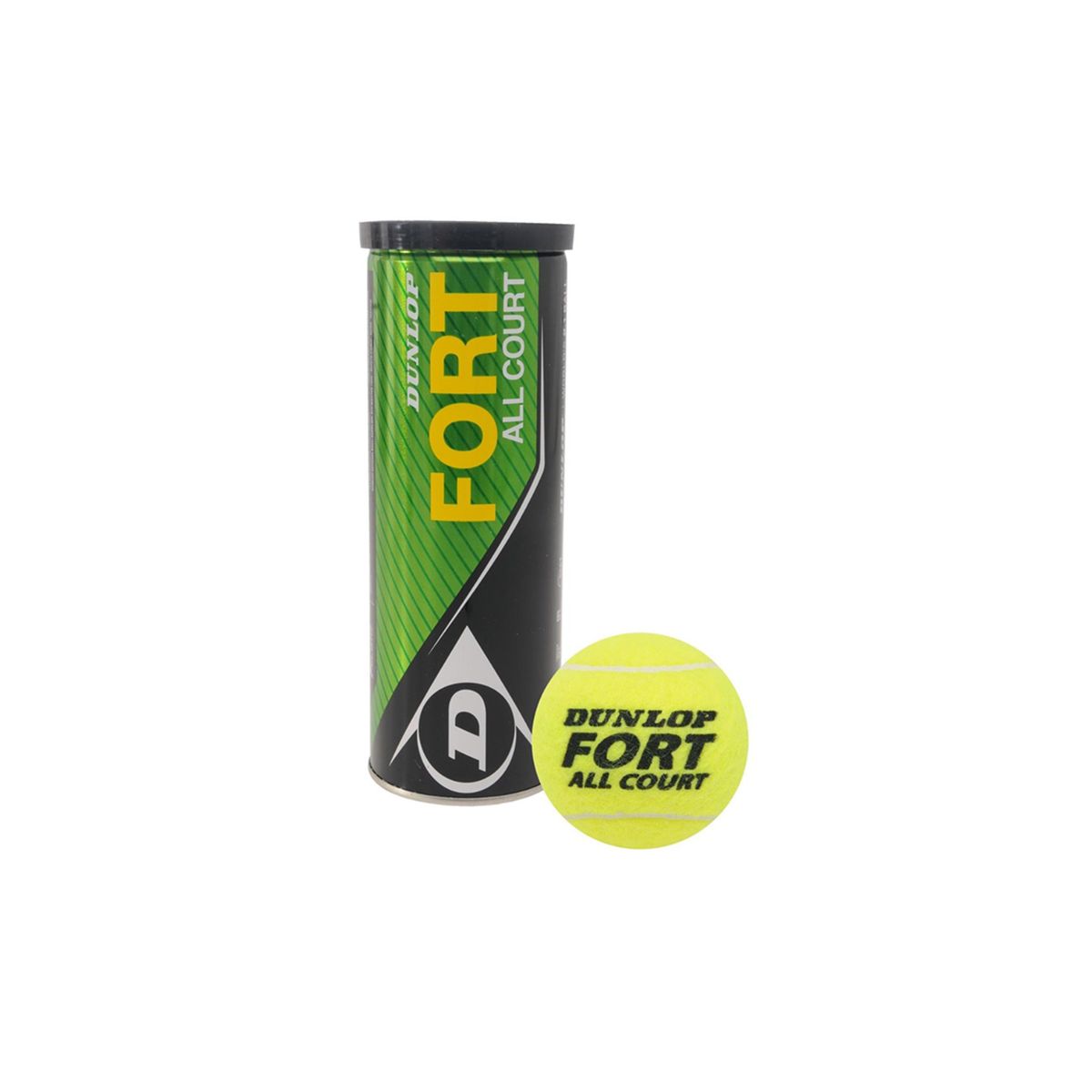 DUNLOP - Pelota De Tenis Dunlop Fort Profesional All Court Lata X3 DUNLOP