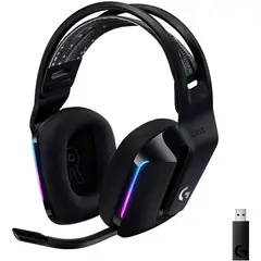 LOGITECH - Audífonos Gamer inalámbricos G733 Negro con luz RGB