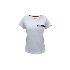 YAMAHA - Polera De Mujer Blue Revs Blanco