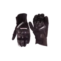 YAMAHA - Guante De Moto Para Hombre Negro