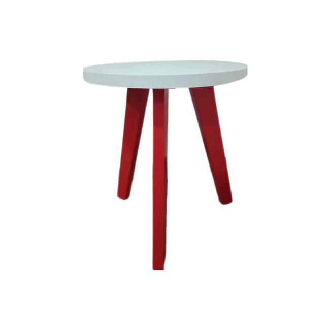 MUEBLES KIDS - Mesa lateral Roja