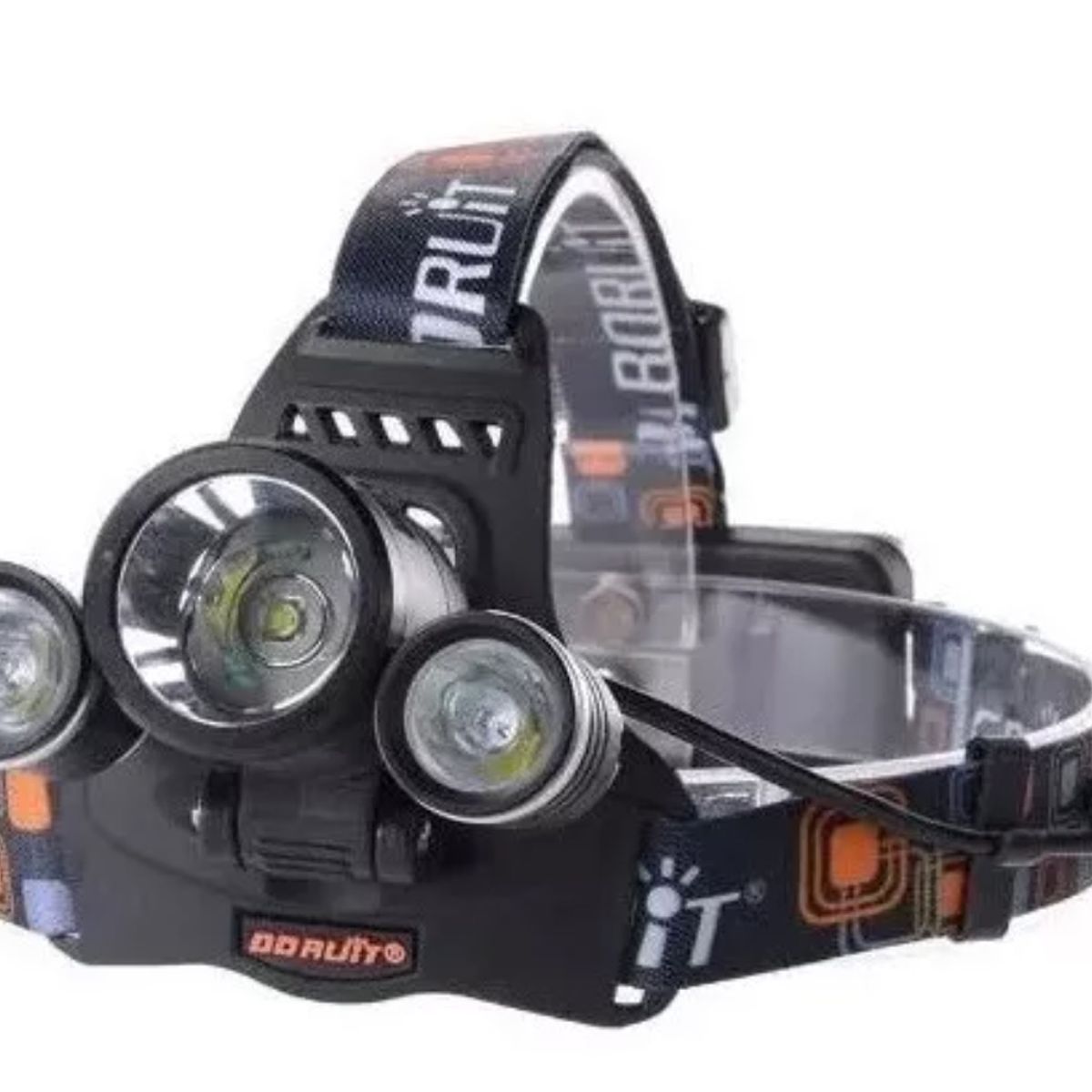 GENERICO - Pack X2 Linterna Led Minero Frontal Cabeza 5000 Lumenes