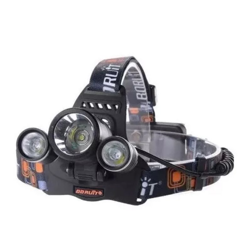 GENERICO - Pack X2 Linterna Led Minero Frontal Cabeza 5000 Lumenes