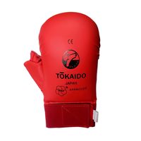 Par Guantes Karate Tokaido Artes Marciales Wkf L Rojo