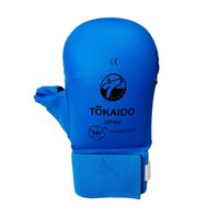 Par Guantes Karate Tokaido Artes Marciales Wkf XL AZUL