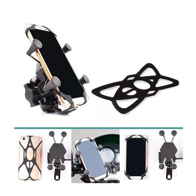 Imagen 2 del producto Porta Celular Para Moto Soporte Tipo X Con Cargador Usb rc