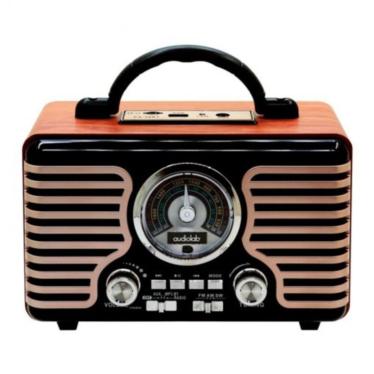 AUDIOLAB - RADIO RETRO BTFMAMSWUSBSDAUX AUDIOLAB