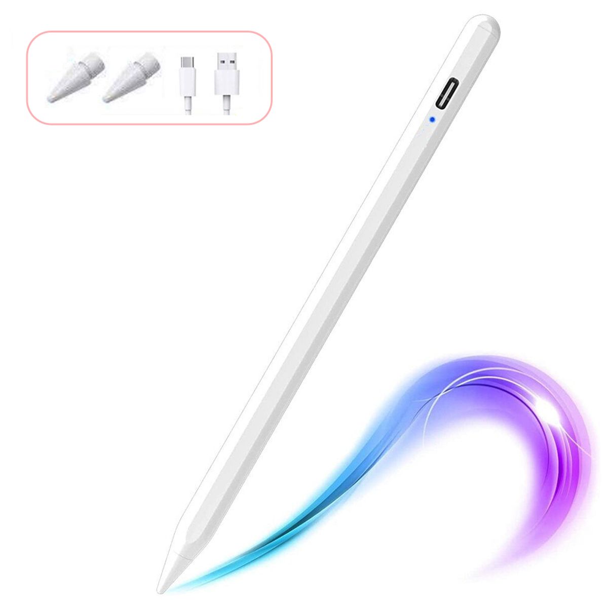 GENERICO - Lapiz Pencil Stylus Para Apple Ipad 11 (A16)  / Air / 10.2 / Pro 11 / mini 109 102