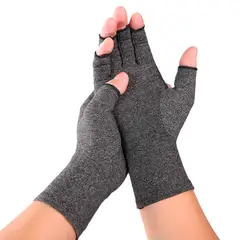 GENERICO - Guantes De Compresión Para Artritis, Artrosis Y Tenditis Gris S