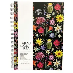 ARAUCANO - Lib. Esp. 14,8x21cm Flor Des. Araucaria